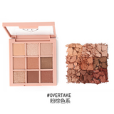 3CE 九宫格眼影 #OVERTAKE(粉棕色系)