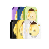 Paparecipe春雨蜂蜜黄/白/蓝/黑/绿/紫面膜 版本随机发(黄春雨  10片装/盒)